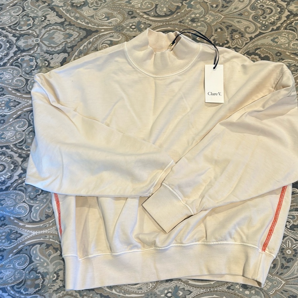 Clare V Cropped Sweatshirt